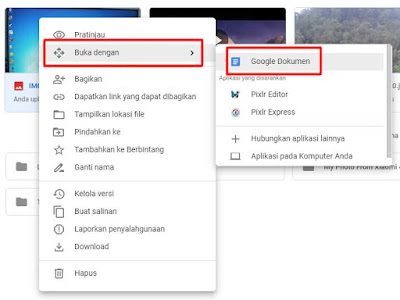 Cara Buka PDF di Google Dokumen