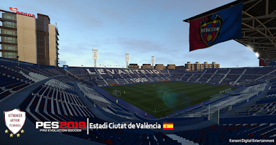 PES 2019 Stadium Estadi Ciutat de València by Arthur Torres