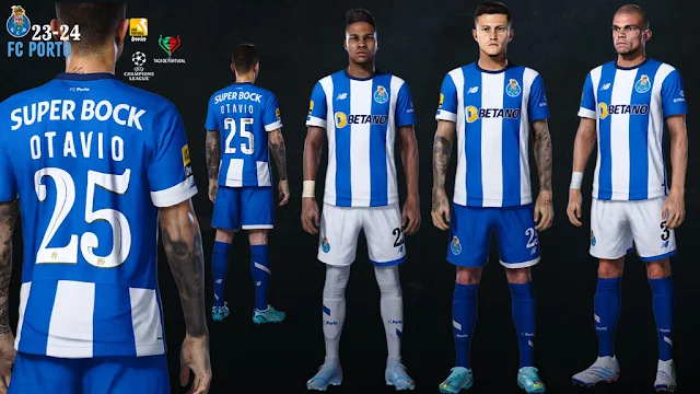 PES 2021 FC Porto Kit Season 2023-2024