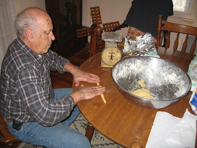 braiding bread dough