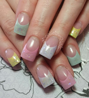 pastel nails