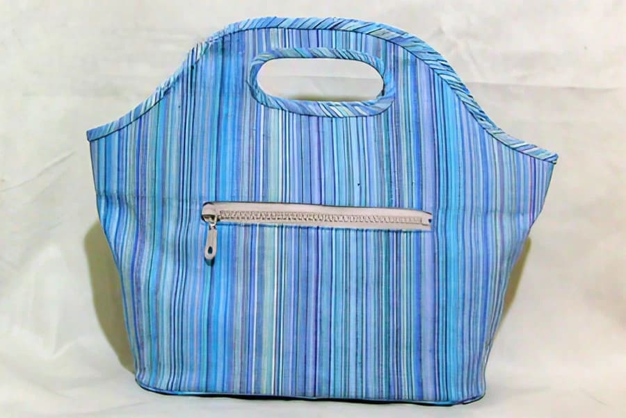 Fabric Basket Tote Bag