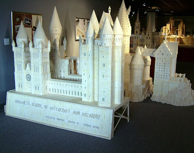 Matchstick Version of Hogwarts