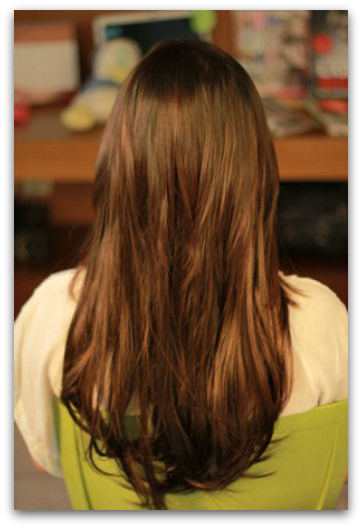 model rambut wanita dari belakang | Contoh Model Rambut Wanita