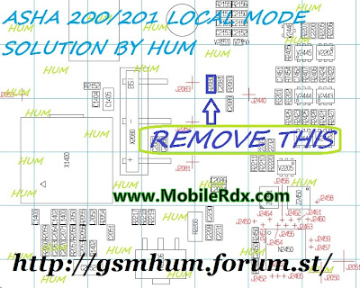 Asha 200, 201 Test Mode Locl Mode Problem Solution