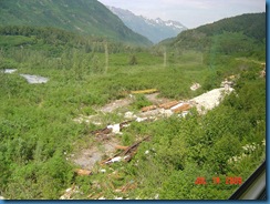 Train destroyed by avalanche