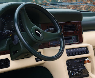 Aston Martin Virage interior