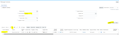 How to cancel an Invoice in oracle Payables