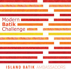Modern batik challenge with Island Batik fabrics