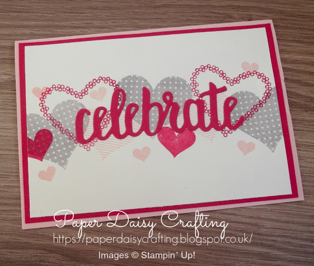 Heart Happiness and Celebrate You thinlits dies from Stampin' Up!
