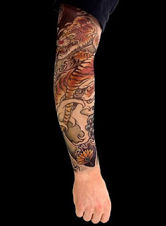 Design Japanese Yakuza Tattoo Sleeve