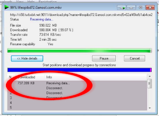 Cara Resume Download IDM Yang Gagal, cara melanjutkan download yang terputus, tanpa download dari awal, resume download IDM