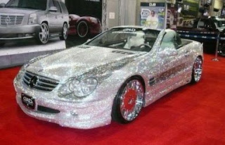 Mercedes Benz SL600 with Swarovski Crystal