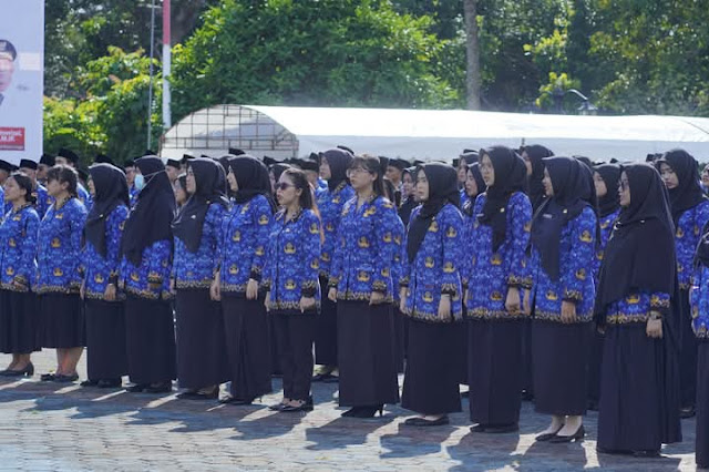 Bupati Lingga Serahkan SK kepada 406 CPNS