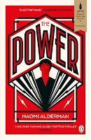 UK book cover of The Power by Naomi Alderman