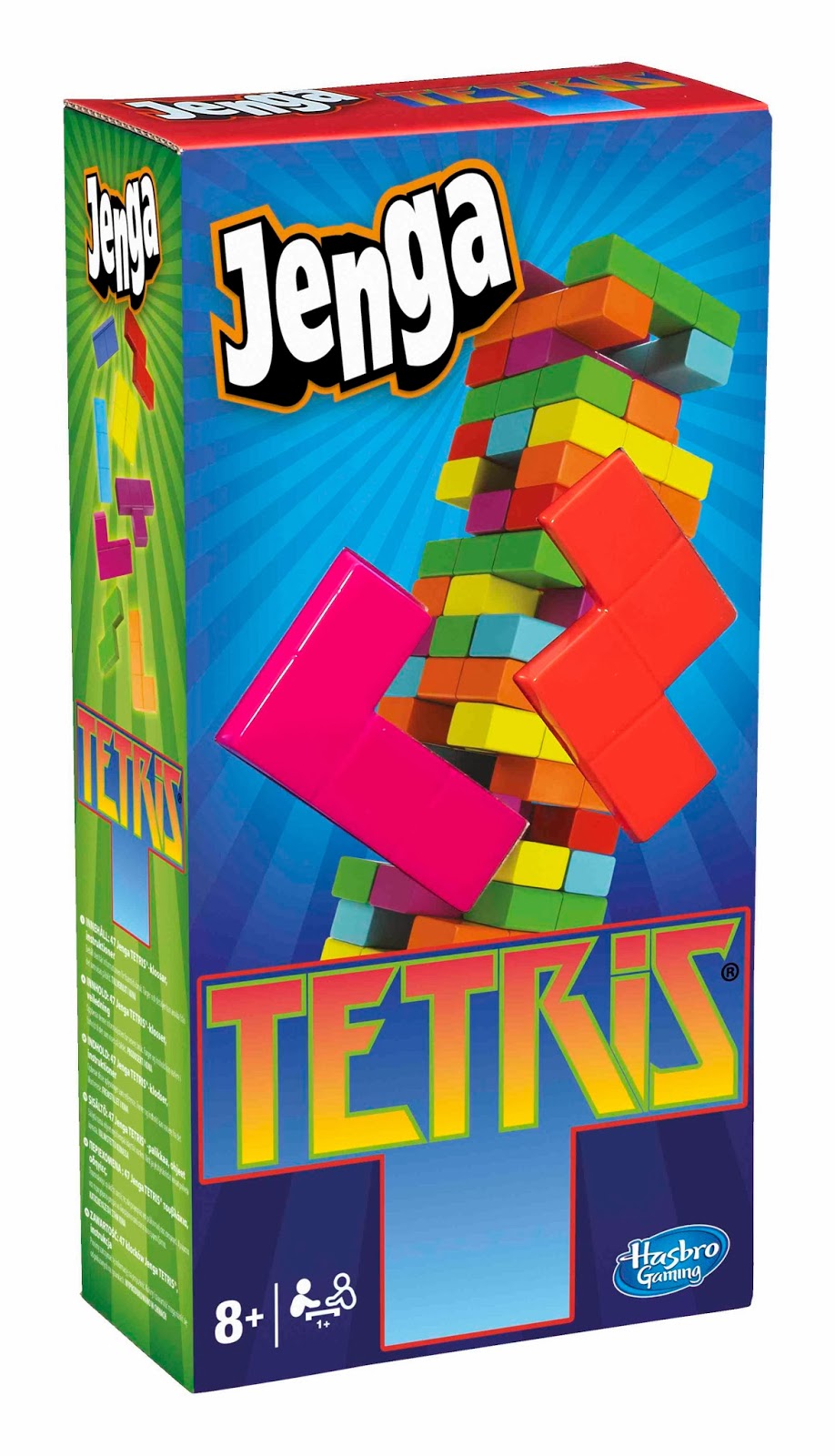 Susan's Disney Family: Hasbro Jenga Tetris, a color fun family game #
