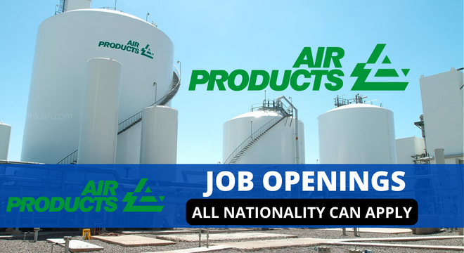 Air Products Careers - New Job Openings | Spain-China-Taiwan-India-United Kingdom-Saudi Arabia-Netherlands