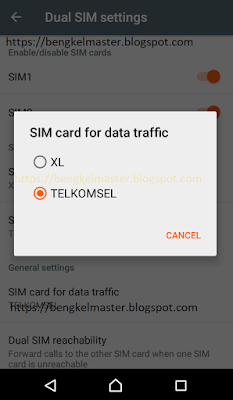 Cara ganti data internet di smartphone