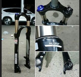 Fork 27.5 Rockshox XC30 travel 100 - 120 Lock Rebound