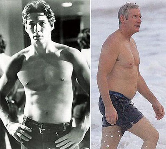 Famous celebrities then and now after many years