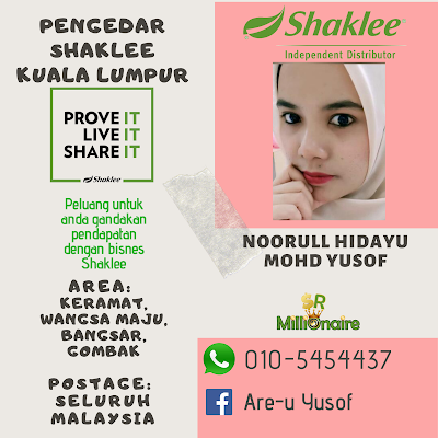 Pengedar Shaklee Keramat KL 0105454437