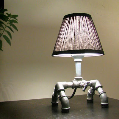 lamp from pipe