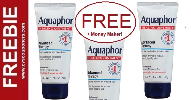FREE Aquaphor Healing Ointment CVS Deals 1-17-1-23