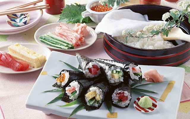 Sushi Food Wallpaper