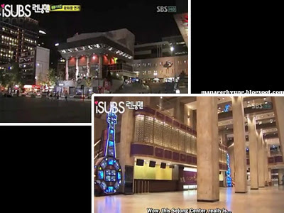 running man shooting location