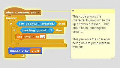 2d game programming with Scratch