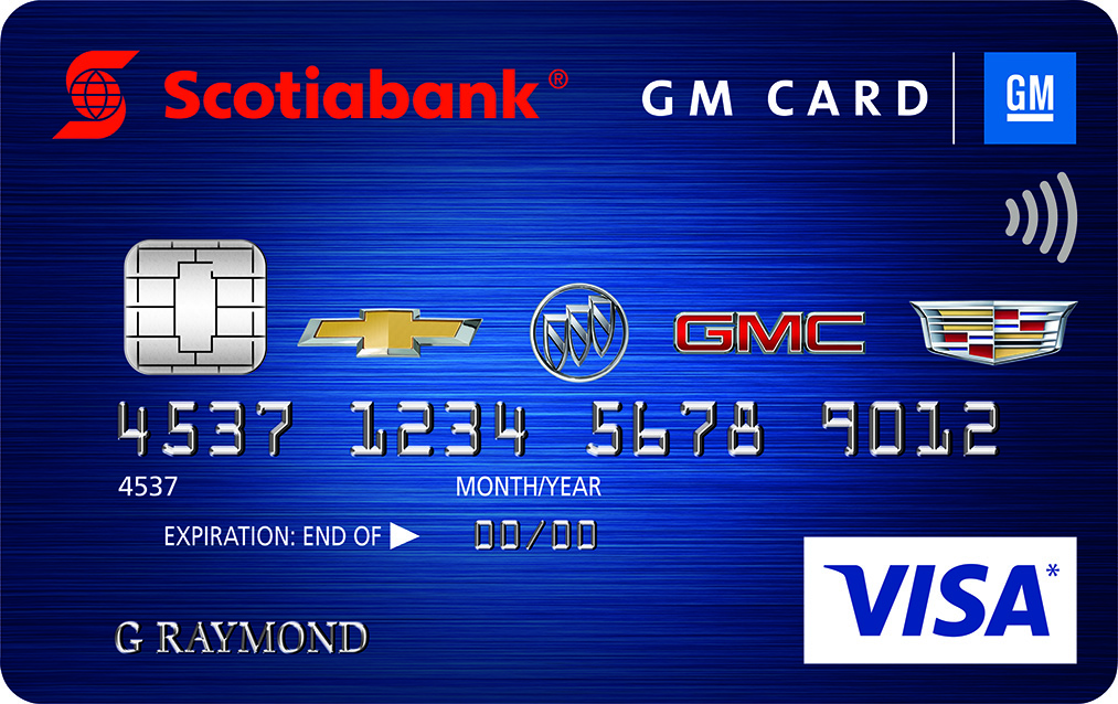 Rewards Canada: Talk to us about the Scotiabank GM VISA Suite of Credit Cards for a chance to ...