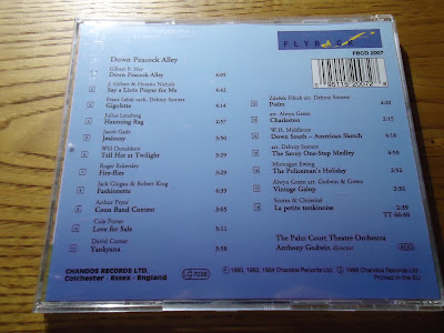 【ディズニーのCD】TDSアメリカンウォーターフロントBGM　「Down Peacock Alley(1998)」The Palm Court Theatre Orchestra