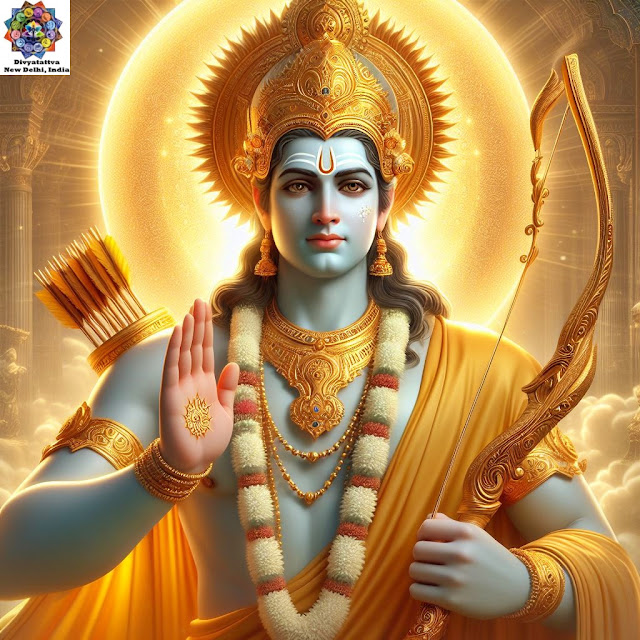 Sanatana Dharma, meaning "the eternal way," is rooted in the teachings of Lord Rama as depicted in the timeless Hindu scripture, the Ramayana. Lord Rama, known as the seventh avatar of Lord Vishnu