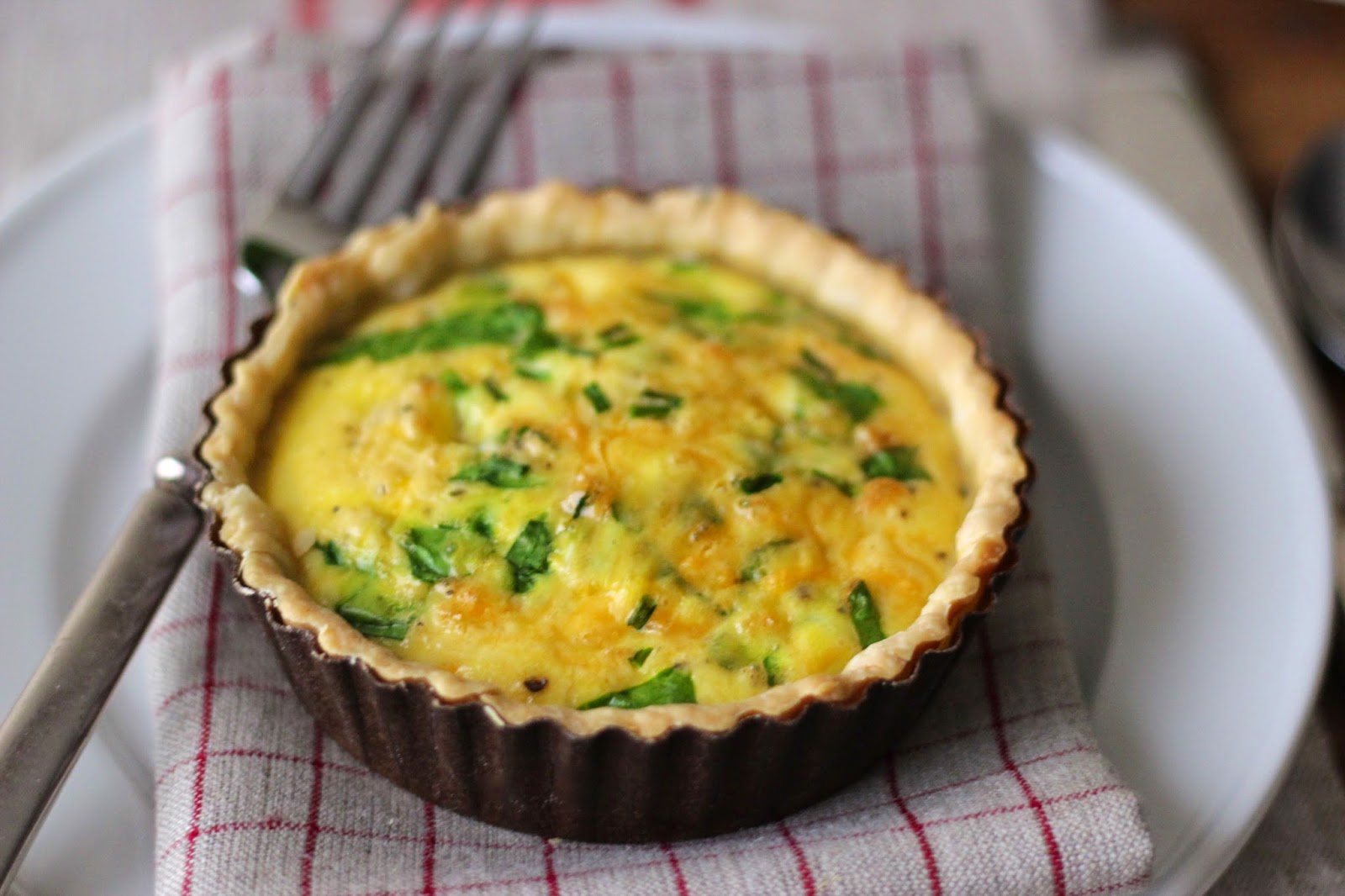 Jenny Steffens Hobick: Individual Quiche Tarts  Make 