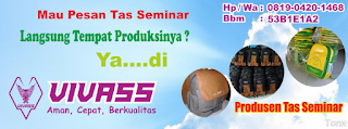 Vivass bag produsen tas seminar jogja