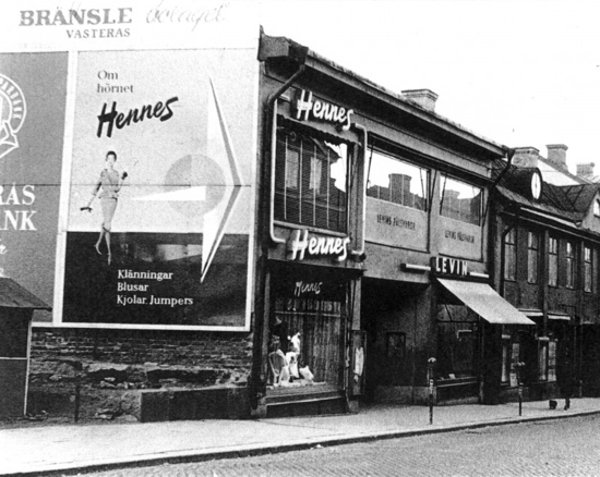 Hennes first store, 1947