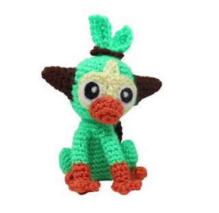 PATRON GRATIS GROOKEY | POKEMON AMIGURUMI 50698