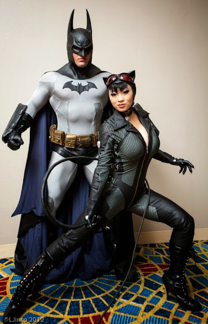 Batman and Catwoman Cosplay