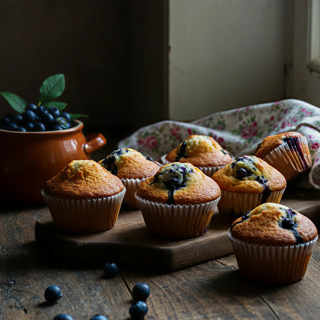 My Best Blueberry Muffins