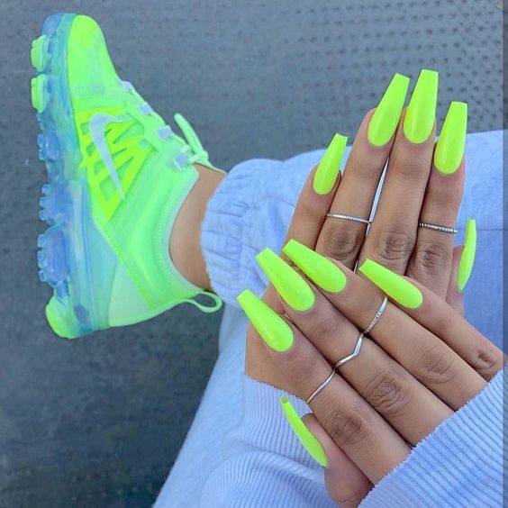 neon nails design