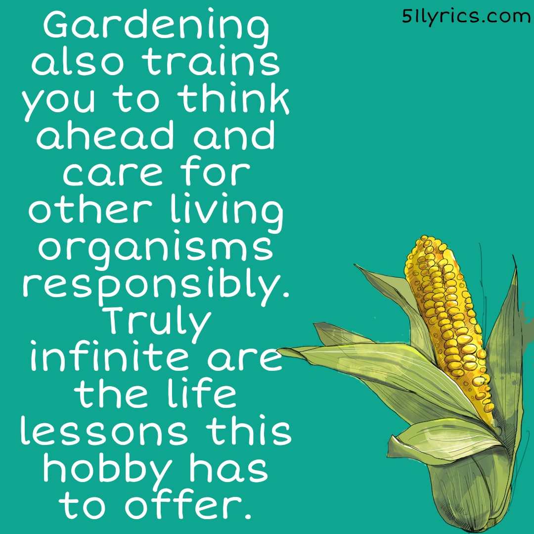 garden quotes, vegetable shayari