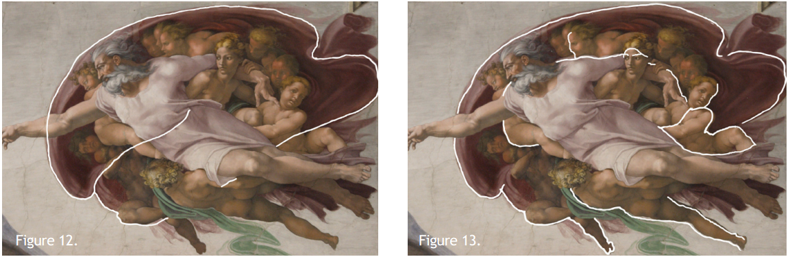 Impresion en lienzo La creación de Adán: un fragmento de la pintura -  Religiosos - Cuadros