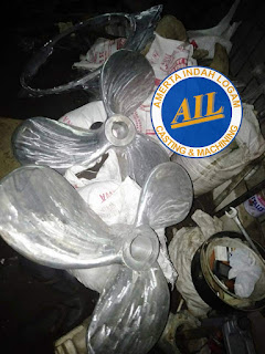 Jasa Pengecoran Propeller Kapal / Baling Baling - AIL
