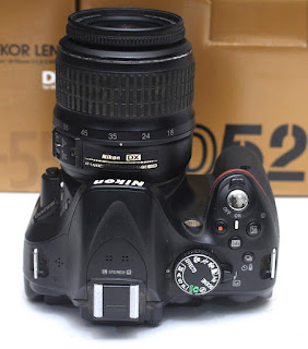 Jual Kamera Nikon D5200 Lensa Kit Fullset Malang