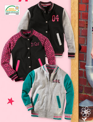 chaquetas estilo college niñas vuelta al cole Lidl