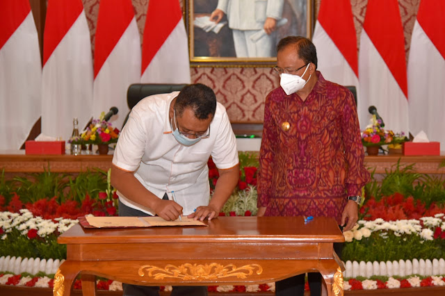 Gubernur NTB dan Bali Tandatangani Perjanjian Kerjasama untuk majukan daerah