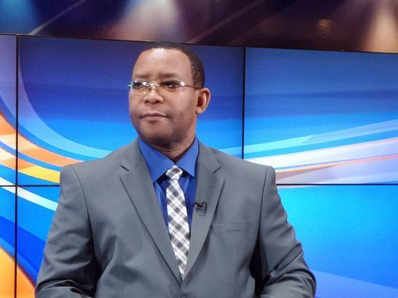 Swaleh Mdoe, the Swahili news anchor for Citizen Television