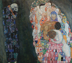 Muerte y Vida, de Gustav Klimt