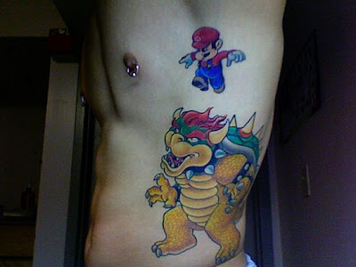 mario tattoos