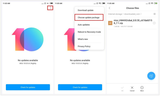 Cara Flash Xiaomi Semua Tipe Upgrade OS Terbaru